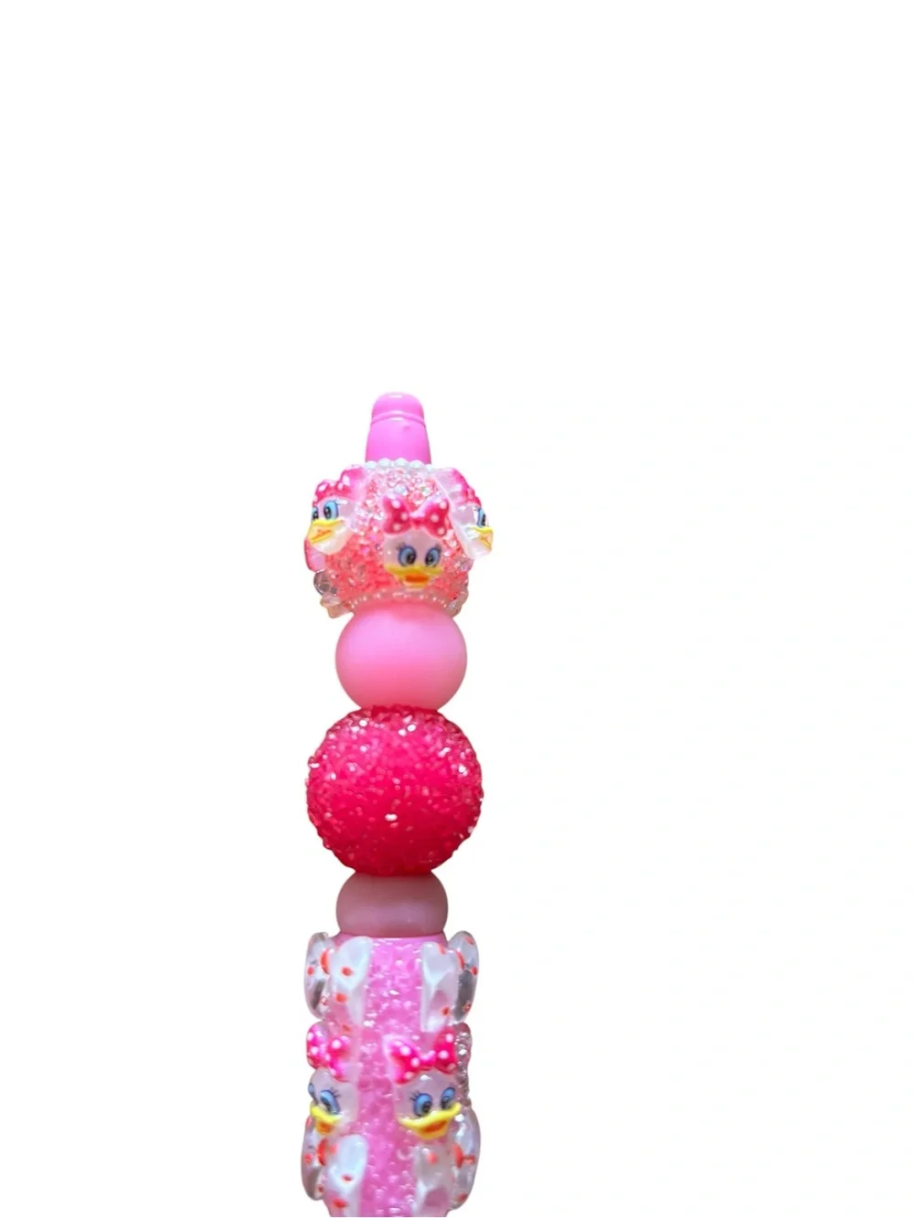 Daisy Duck Crystal Pen Handmade By AB INKS HANDMADE EXPRESSIONS